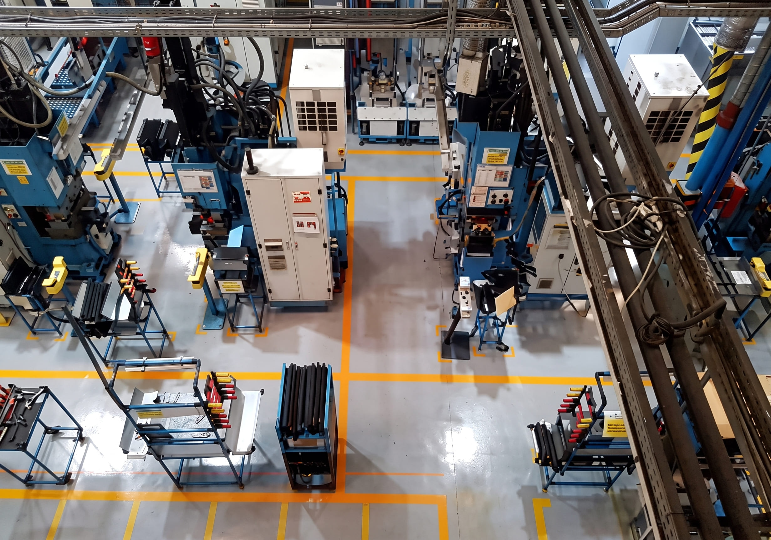 Aménagement d’un atelier industriel