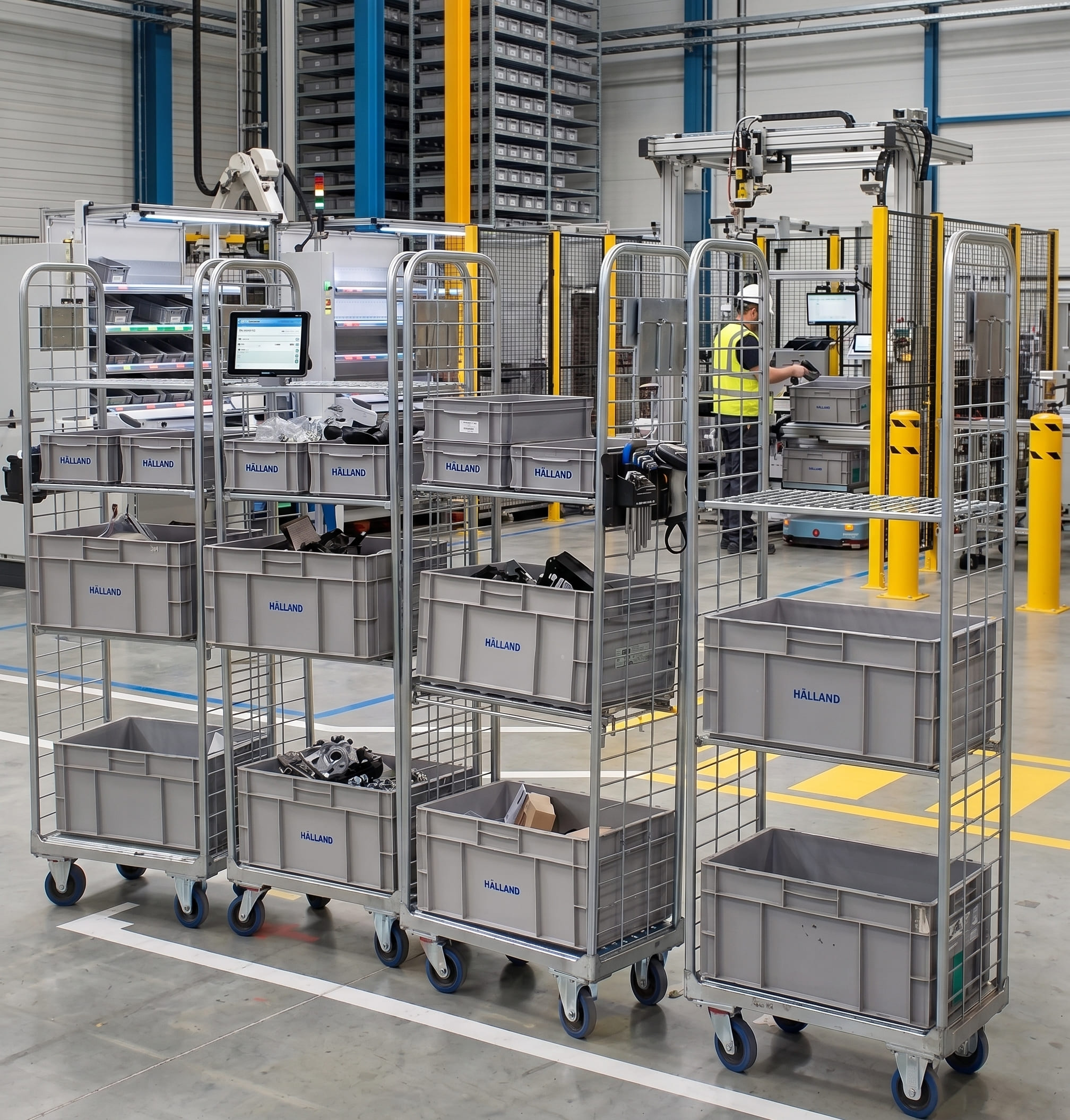 Organisation logistique d’un atelier industriel
